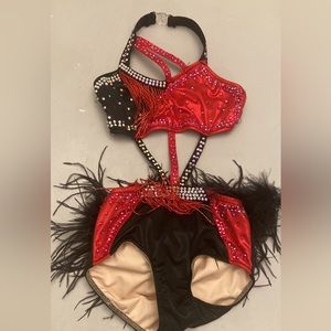 Sassy dance costume. Excellent condition CM